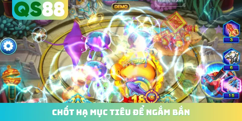 Chốt hạ mục tiêu để ngắm bắn